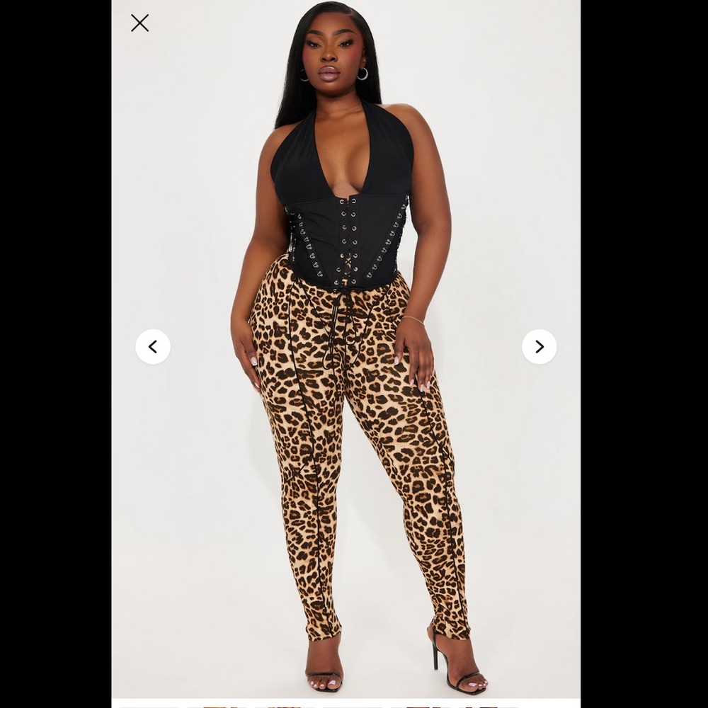 Leopard Print Women's Jumpsuit
